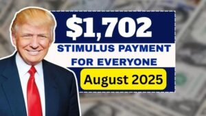 $1,702 August Stimulus Check 2025 Confirmed — Dates, Eligibility & Here's How to Get It Fast