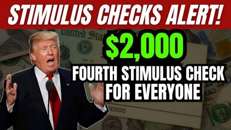 $2,000 Fourth Stimulus Check in July and August 2025: